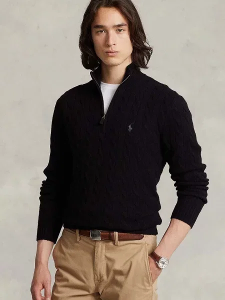 Polo Ralph Lauren Pulover negru
