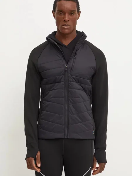 Smartwool kurtka sportowa Smartloft przejściowa czarny