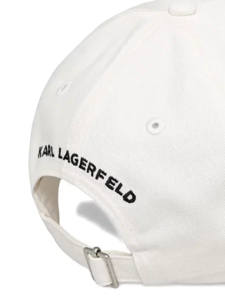 Șapcă Karl Lagerfeld cu autograf alb