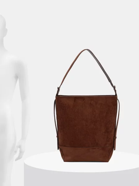 Műbőr shopper táska Medicine barna