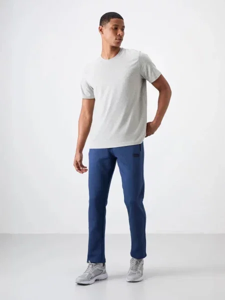 Tommy Life Sportske hlače Jogginghose tamno plava