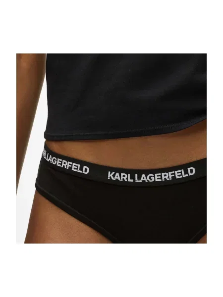 Karl Lagerfeld Kalhotky / přírodní bílá černá