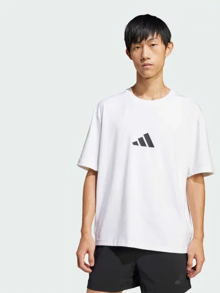 Футболка adidas ZNE перероблений білий