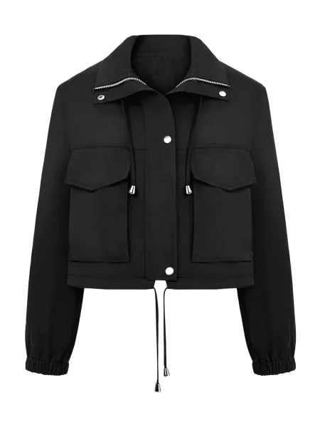 Imily Bela Geacă de primăvară-toamnă negru