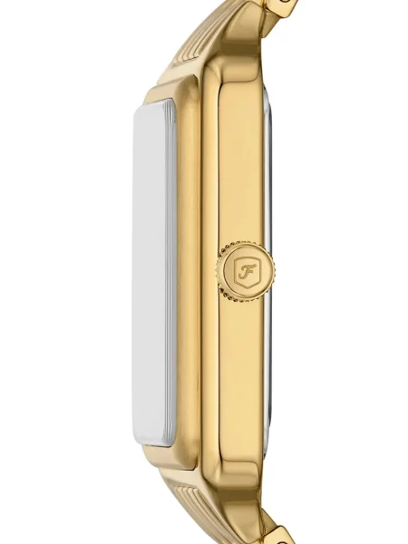 FOSSIL Ceas analogic RAQUEL / gri / verde Ă®nchis auriu