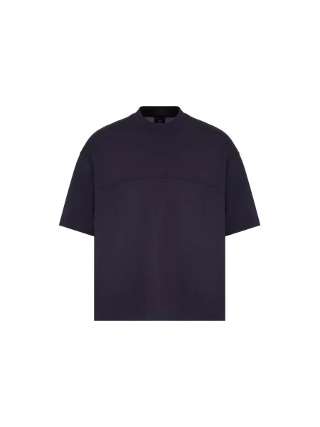Tricou Eax albastru