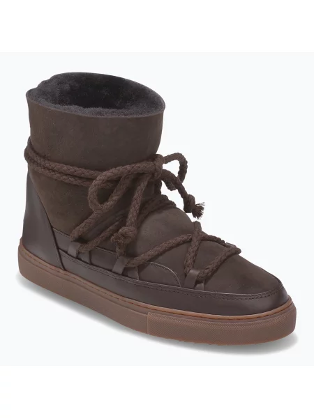 Ghete de iarnă pentru femei INUIKII Classic dark brown maro