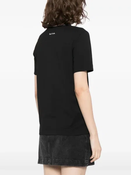 Μπλούζα Paul Smith μαύρο