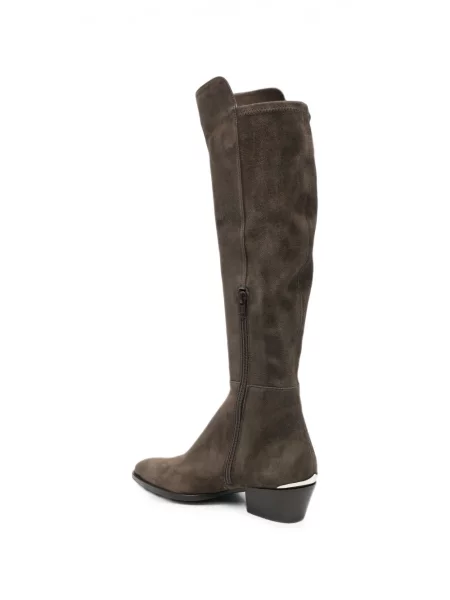 Botine Truman´s din piele de căprioară maro
