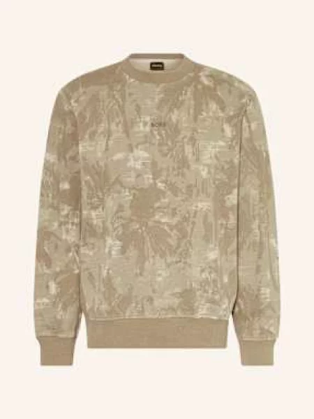 Bluza nierozpinana Boss beżowa