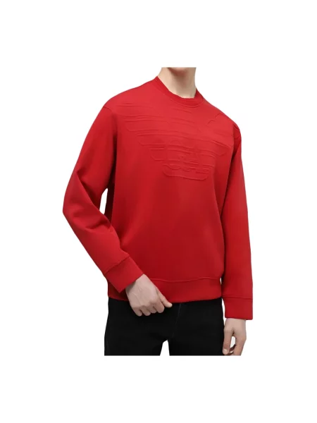 Bluza Emporio Armani czerwona