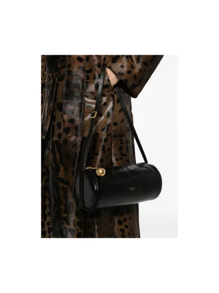 Torebka Jimmy Choo skórzana czarna