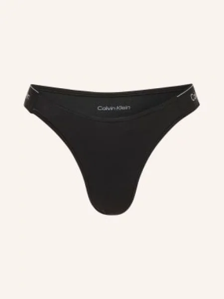 Calvin Klein Kalhotky Icon Cotton / světle šedá černá