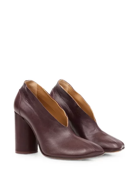 Pantofi cu toc Mm6 Maison Margiela din piele violet