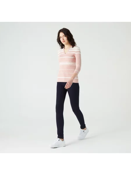 Lacoste Sweter różowy