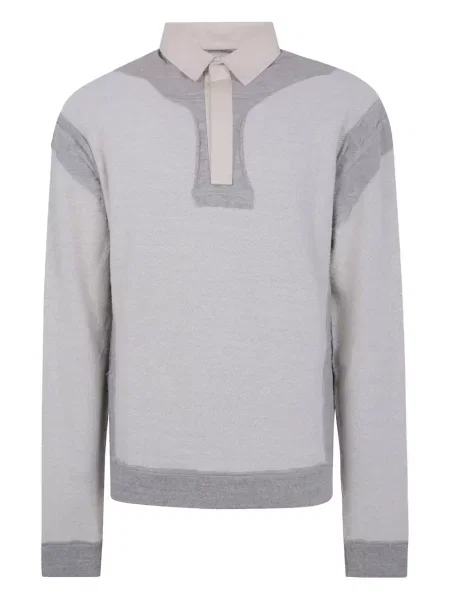 Tricou polo Maison Margiela gri