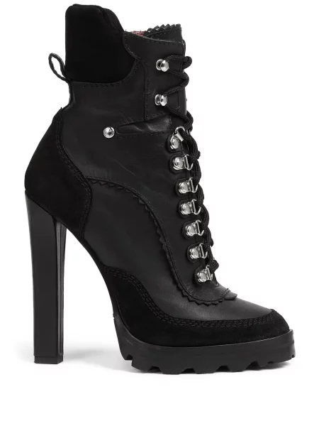 Botine Dsquared2 din piele negru
