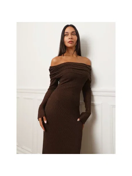 Rochie La Modeuse maro