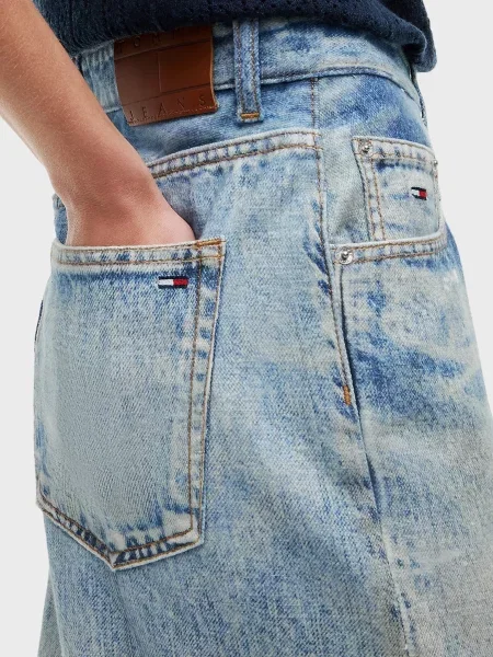 Широкі джинси Tommy Jeans блакитні