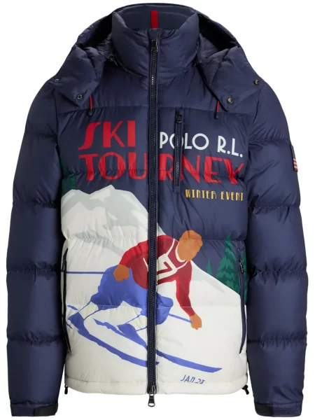 Vunena odgovarati polo majica Polo Ralph Lauren s printom zelena