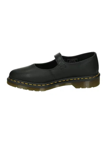 Balerinki Dr. Martens skórzane czarne