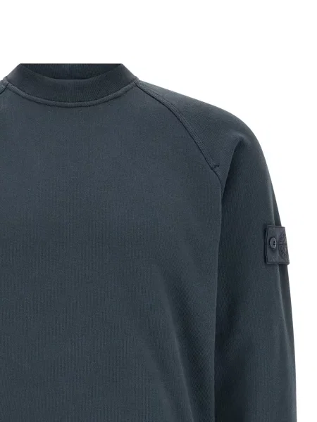 Hanorac Stone Island cu strasuri albastru