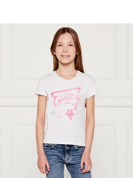 Guess Póló Regular Fit fehér