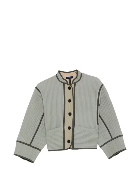 Pikowana kurtka Soeur zielona