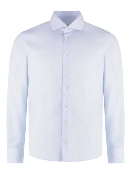 Košulja Bastoncino puplin plava