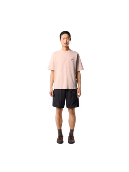 Koszulka Stone Island z kamieniami różowa