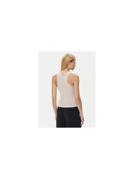 BOSS Marškinėliai Flow Slim Fit smėlio
