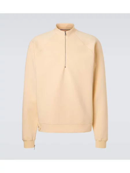 Hanorac Plan C de jumătate de fermoar galben