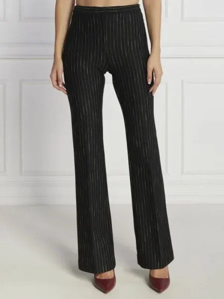 Pinko Pantaloni | Straight fit negru