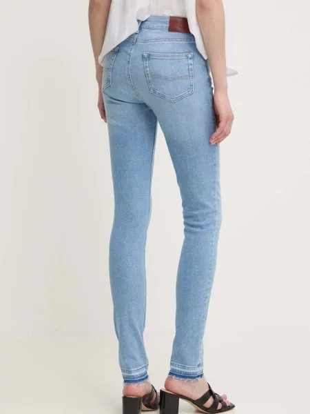 Džíny Pepe Jeans SKINNY JEANS MW modré