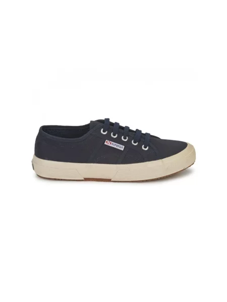 Lniane sneakersy Superga 2750 zielone