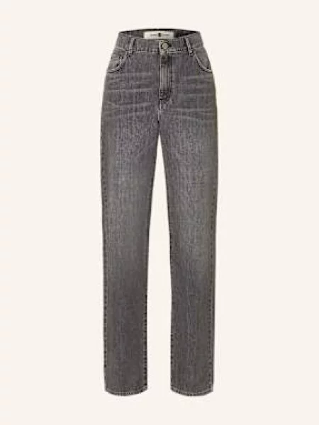 Riani Straight Džíny mid authentic grey šedé