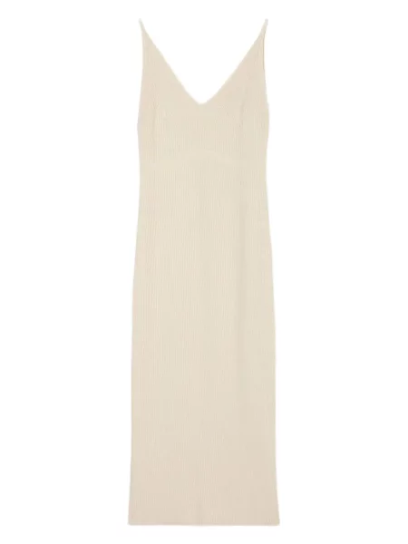 Rochie midi Marc O'polo până la genunchi de costum galben