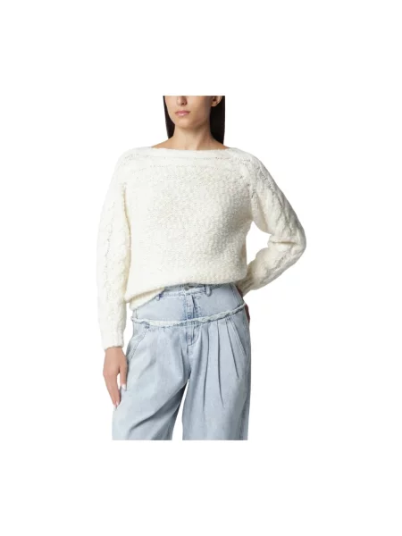 Sweter Isabel Marant wełniany beżowy