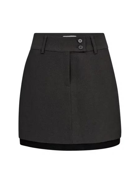 Spódnica Haute L'amitié o krotszym kroju czarna