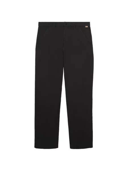 Pantaloni chino Burberry negru