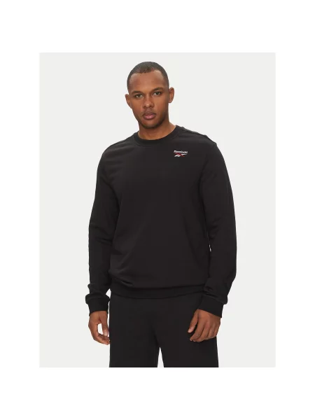 Reebok Majica dugih rukava Regular Fit crna