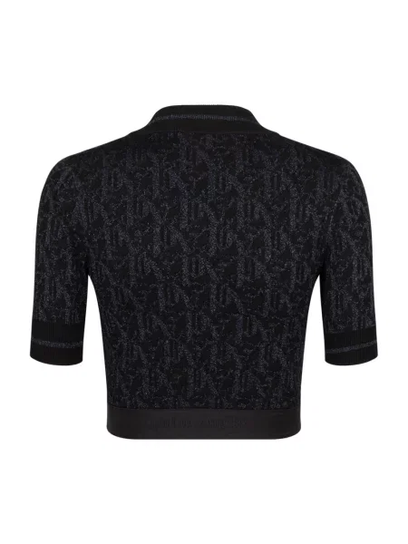 Top Palm Angels żakardowy czarny