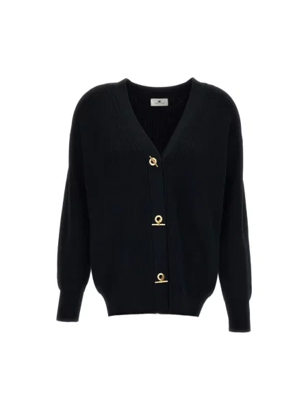 Kardigan Elisabetta Franchi czarny