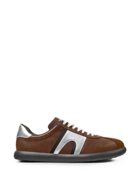 Sneakerși Camper din piele maro
