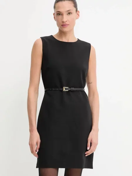 Haljina Answear.LAB mini širi se prema dolje crna