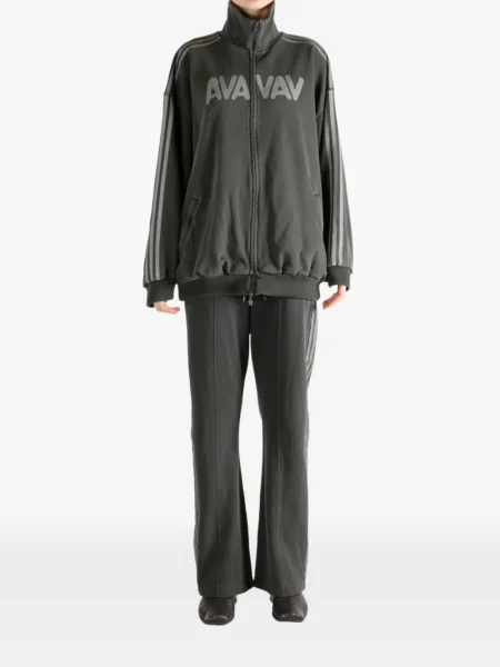 Sneakerși Adidas cu dungi gri