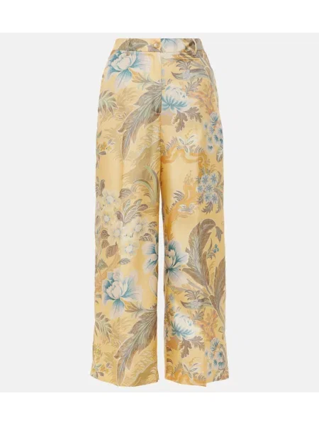 Pantaloni Etro de mătase
