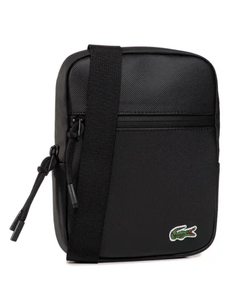 Geantă crossbody Lacoste negru