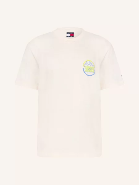Tommy Jeans Koszulka beige beżowa