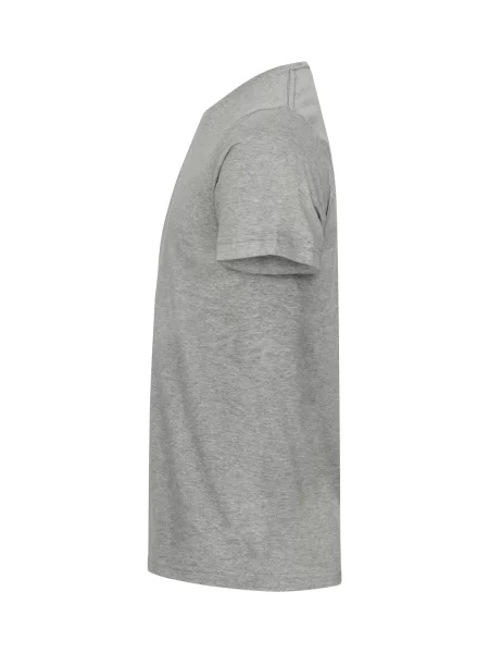 Clique Classic OC-T T-shirt z bawełny organicznej melanż – grey szary